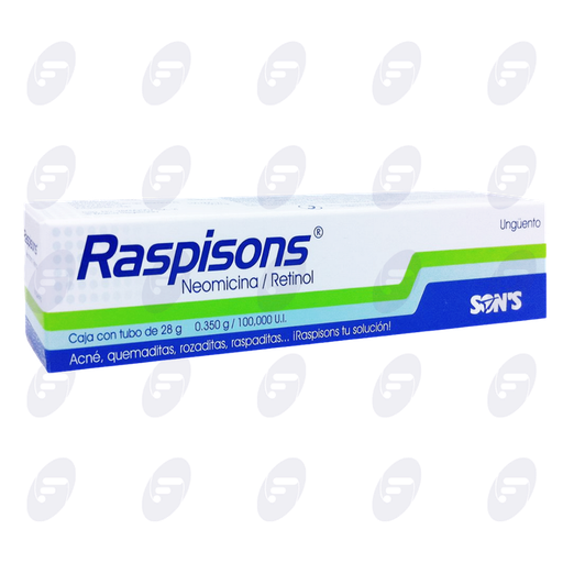 [013163] RASPISONS           TUBO C/28 GRS.CREMA