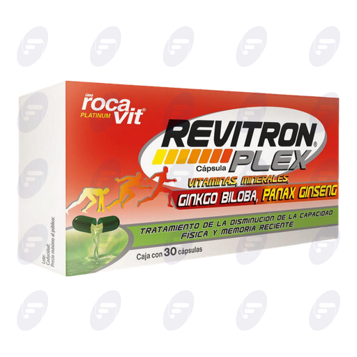 [101024] REVITRON PLEX CAJA C/30 CAPSULAS