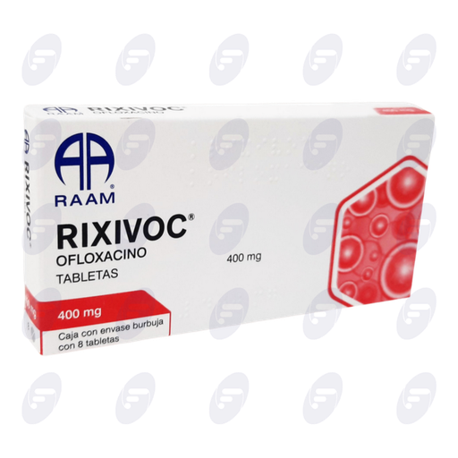 [190038] RIXIVOC   400 MG.CAJA C/8 TABS.