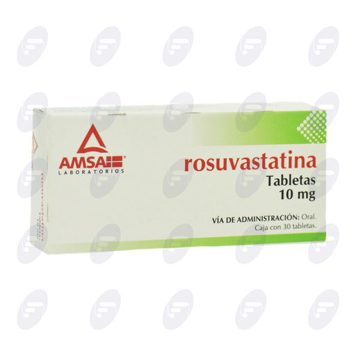[020119] ROSUVASTATINA  10 MG. FCO. C/30 TABS.