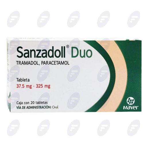 [031300] SANZADOLL DUO 37.5MG/325MG CAJA C/20TABS