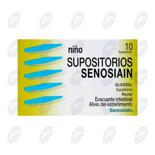 [155500] SENOSIAIN NIÑO CAJA C/10 SUPOSITORIOS