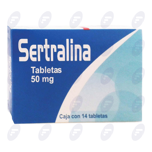 [006161] SERTRALINA RAYERE 50 MG.CJA.C/14 TABS.
