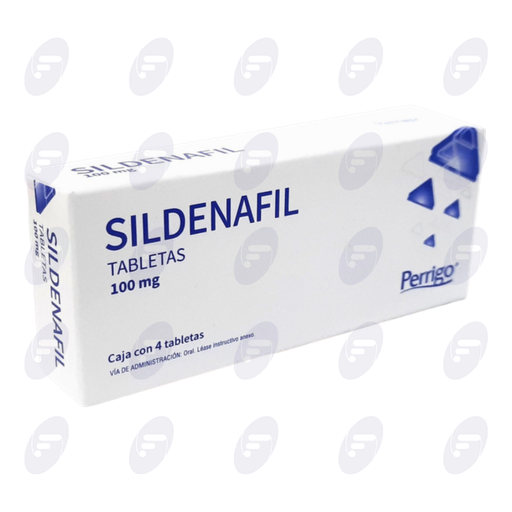 [111163] SILDENAFIL 100 MG CAJA C/4 TABLETAS