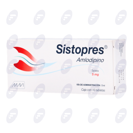 [107139] SISTOPRES       5 MG. CAJA C/10 TABS.