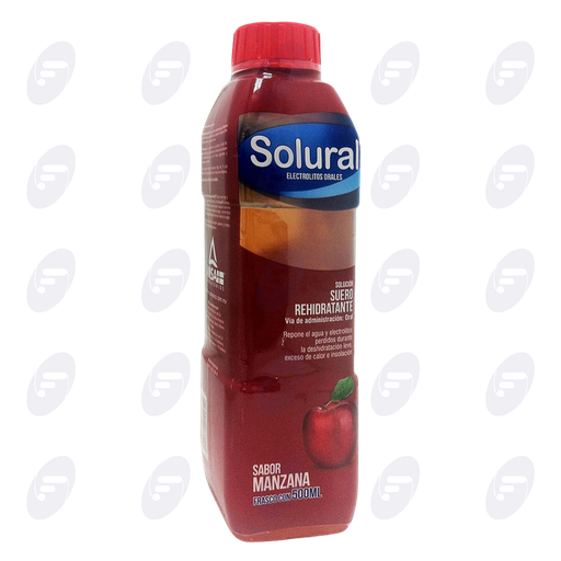 [020012] SOLURAL             500 ML.SABOR MANZANA