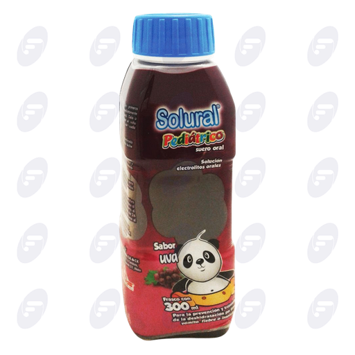 [020061] SOLURAL PEDIATRICO FCO. C/300 ML. UVA