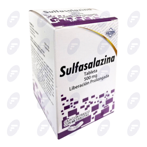 [120146] SULFASALAZINA 500 MG FRASCO C/60 TABLETAS
