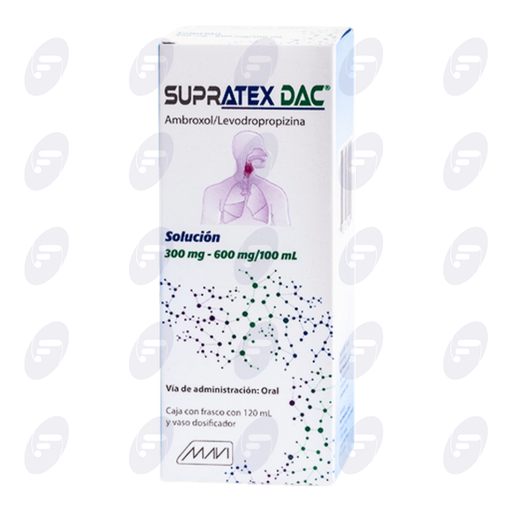 [107202] SUPRATEX 600MG/100ML JARABE FCO 120 ML