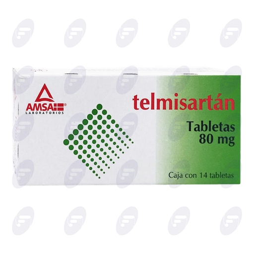 [020088] TELMISARTAN AMSA 80 MG.C/FCO.C/14 TABS