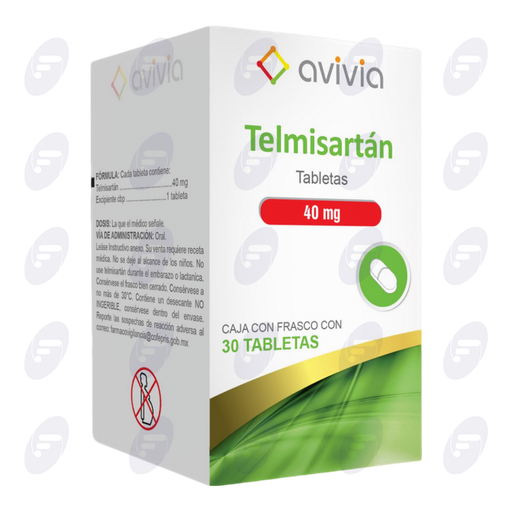 [220038] TELMISARTAN AVI 40 MG. C/FCO.C/30 TABS.