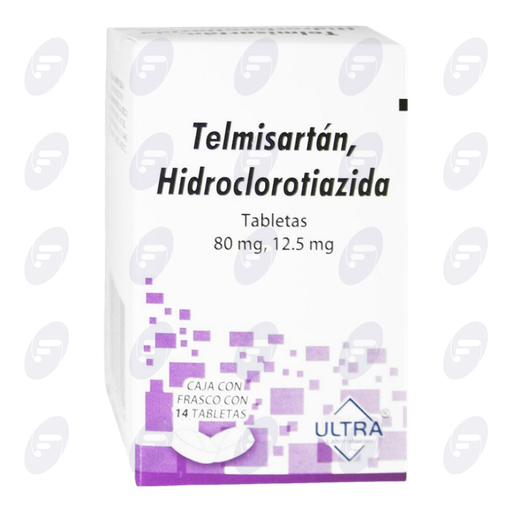 [120105] TELMISARTAN, HIDROCL. ULT 80/12.5MG C/14