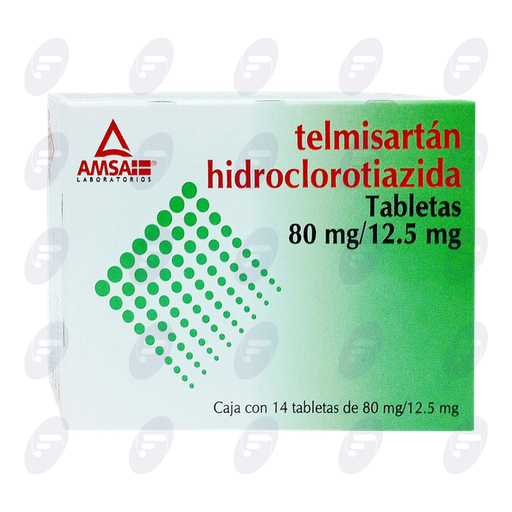 [020075] TELMISARTAN, HIDROCLORO. 80/12.5MG C/14T