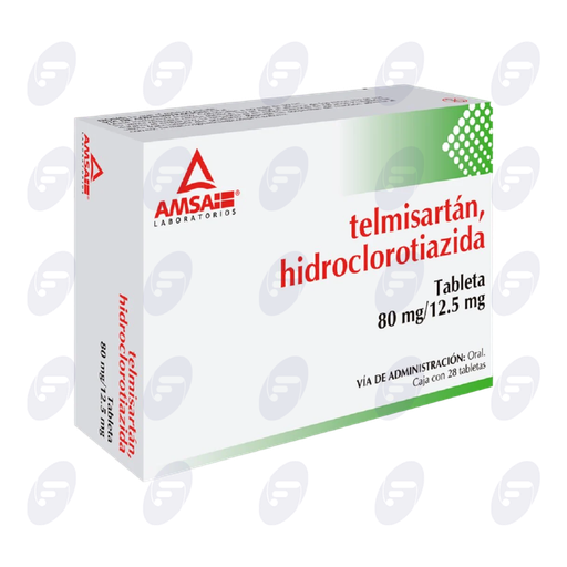 [020127] TELMISARTAN, HIDROCLORO. 80/12.5MG C/28T