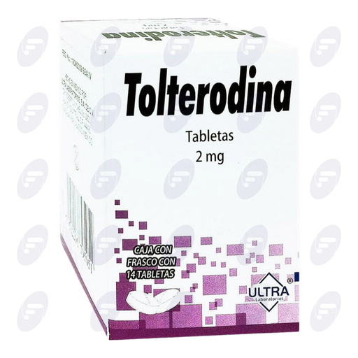 [120080] TOLTERODINA  ULTRA 2 MG. CAJA C/14 TABS.