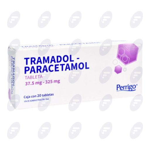 [111170] TRAMADOL PARACETAMOL 37.5/325MG PERRIGO CAJA C/20 TABS