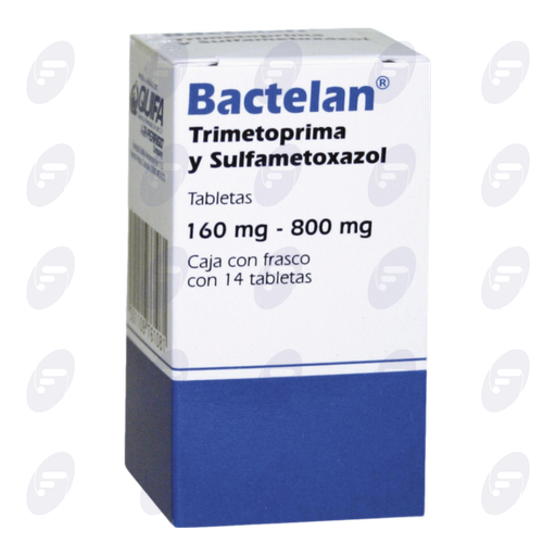 [111029] TRIME/SULFA (BACTELAN) 160/800 MG. FCO.C/14 TABS.
