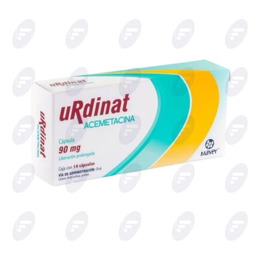 [031326] URDINAT 90 MG CAJA C/14 CAPS LP