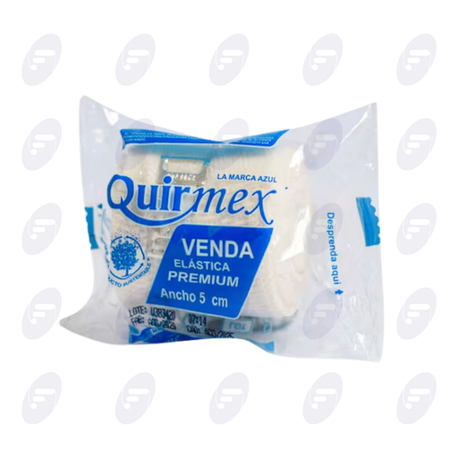 [155354] VENDA ELASTICA 5 CM QUIRMEX BOLSA 1 PIEZA