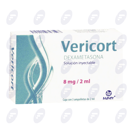 [031171] VERICORT         8 MG.CAJA C/3 AMP.2 ML.