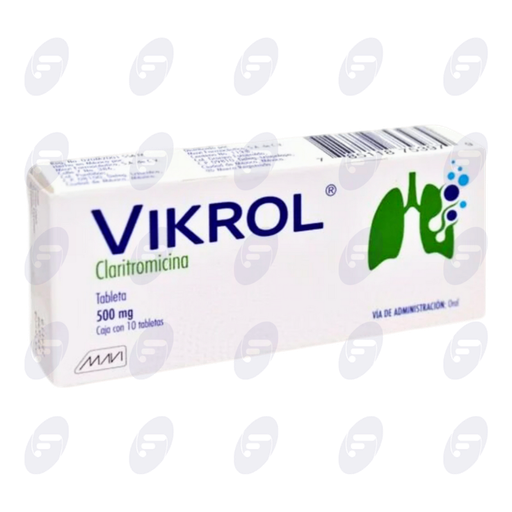 [107153] VIKROL        500 MG. CAJA C/10 TABS.