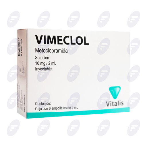 [155451] VIMECLOL 10 MG CAJA C/6 AMP C/2 ML