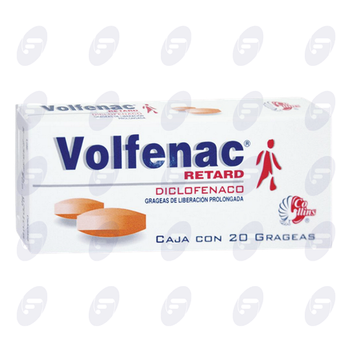 [034093] VOLFENAC RETARD   100 MG.CAJA C/20 GRAG.