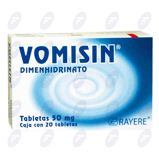 [006075] VOMISIN            50 MG.CAJA C/20 TABS.