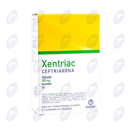 [031370] XENTRIAC  I.M. C/LIDOC 500 mg CAJA C/FCO.AMP.