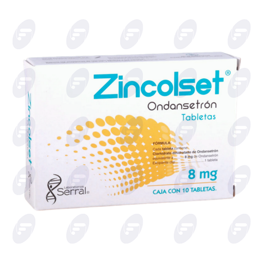 [052134] ZINCOLSET 8 MG CAJA C/10 TABS