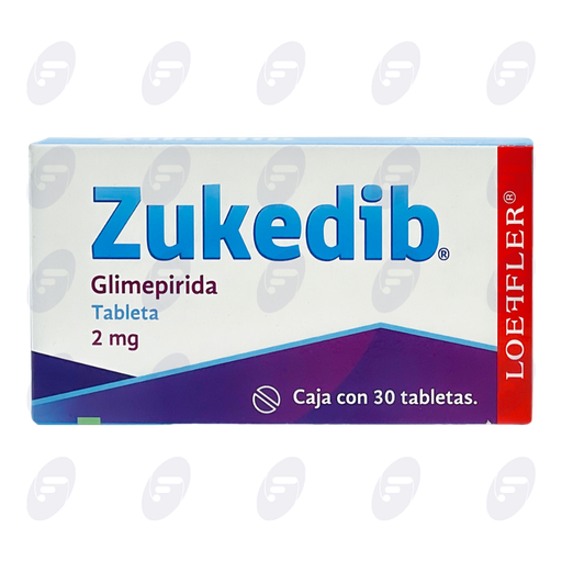 [154011] ZUKEDIB             2 MG.CAJA C/30 TABS.