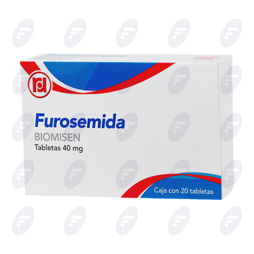 [004009] FUROSEMIDA 40MG CAJA C/20 TABS