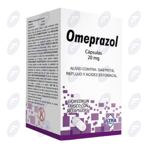 [120148] OMEPRAZOL ULTRA 20 MG CAJA C/FCO C/30 CAPS
