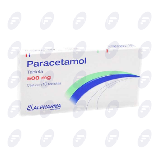 [155505] PARACETAMOL ALPHARMA 500 MG CAJA C/10 TABLETAS