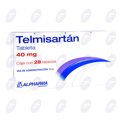 [155509] TELMISARTAN ALPHARMA 40 MG CAJA C/28 TABLETAS