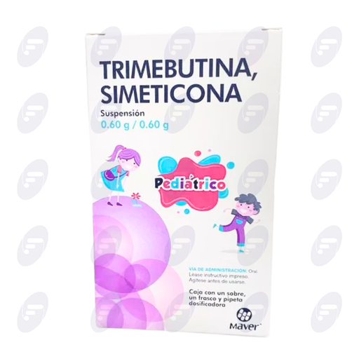 [031386] TRIMEBUTINA,SIMETICONA .60G/.60G CJ/SOBRE FCO C/26 ML