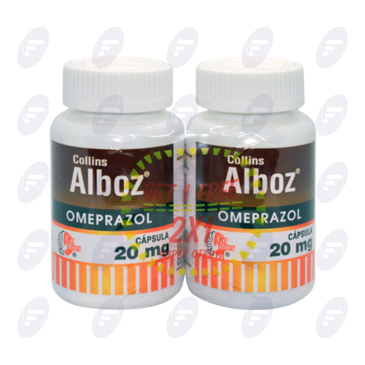 [034230] ALBOZ  20 MG.FCO.C/60 CAPS. 2 X 1