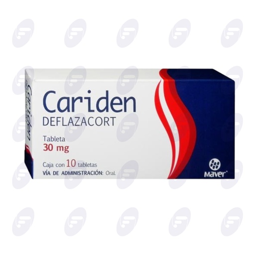 [031388] CARIDEN 30 MG CAJA C/10 TABLETAS