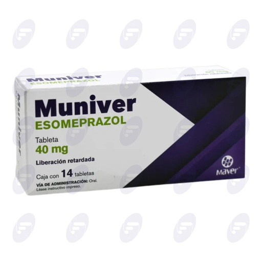 [031390] MUNIVER 40 MG CAJA C/14 TABLETAS LIB RETARDADA