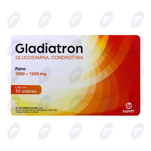 [031392] GLADIATRON 1500MG/120MG CAJA C/30 SOBRES