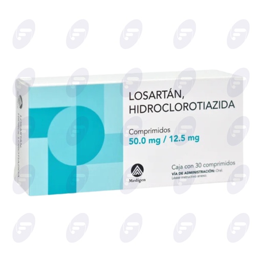 [031394] LOSARTAN,HIDROCLOROTIAZIDA 50MG/12.5MG CAJA C/30 COMP
