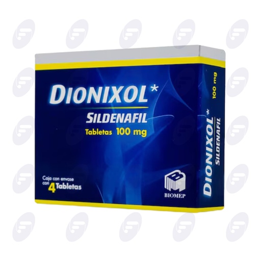 [151099] DIONIXOL 100 MG CAJA C/4 TABLETAS