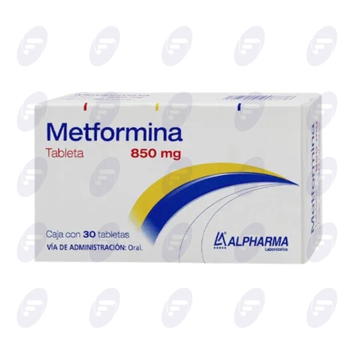[155515] METFORMINA 850 MG ALPHARMA CAJA C/30 TABS
