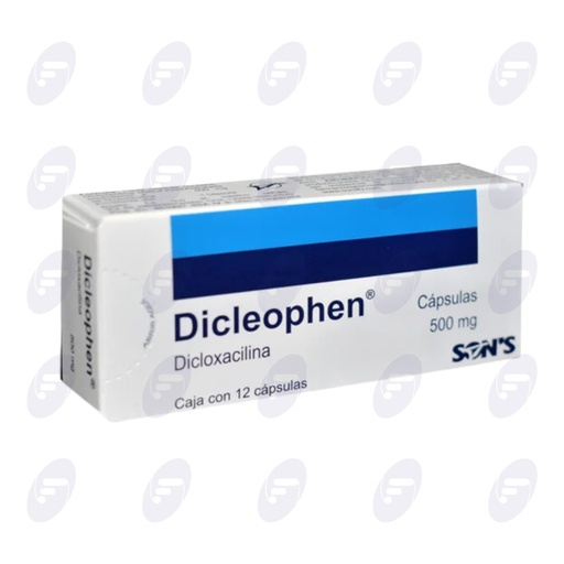 [013029] DICLEOPHEN  500 MG.CAJA C/12 CAPS.
