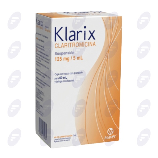 [031399] KLARIX 125 MG/5ML CAJA C/FCO C/60ML SUSP