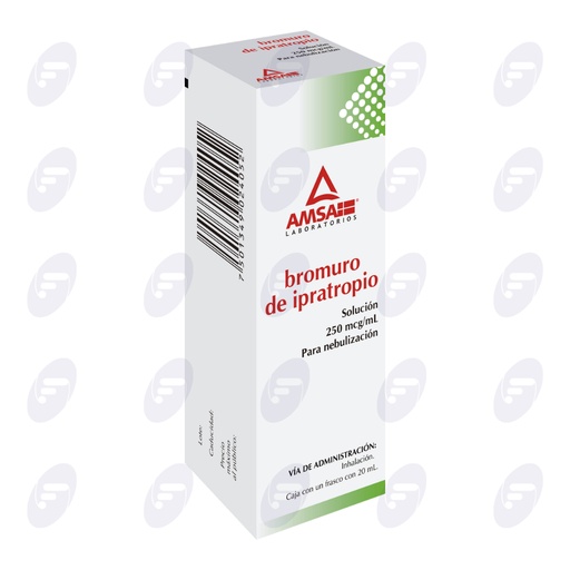 [020154] BROMURO DE IPRATROPIO AMSA 250MCG/ML CAJA C/FCO C/20 ML SOL