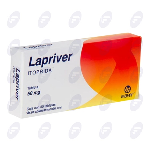 [031400] LAPRIVER 50 MG CAJA C/30 TABLETAS
