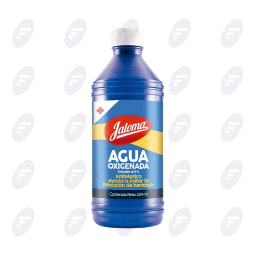 [155308] AGUA OXIGENADA JALOMA SOL. 3% FCO 224 ML