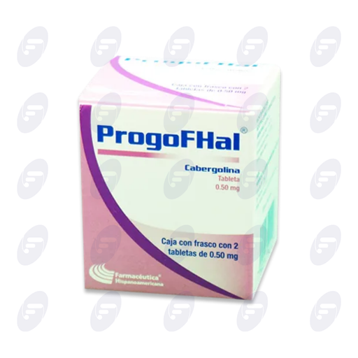 [050040] PROGOFHAL .50MG CAJA C/FCO C/2 TABLETAS