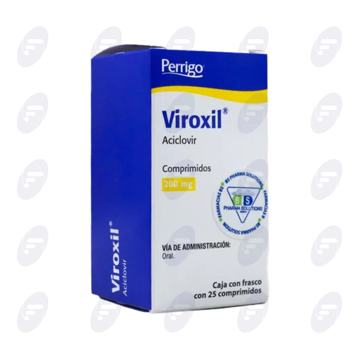 [111174] VIROXIL 200 MG CAJA C/FCO C/25 COMPRIMIDOS